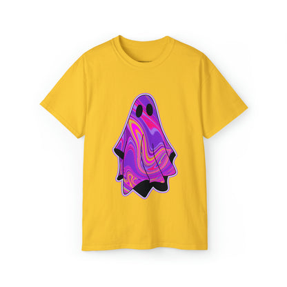 Groovy Ghost Graphic T-Shirt, Spooky Season Shirt