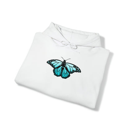 Flaming Butterfly Transformation Hoodie